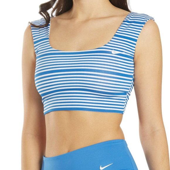 NWT Nike Reversible Sport Mesh Midkini Reversible Top - size S - Picture 1 of 13